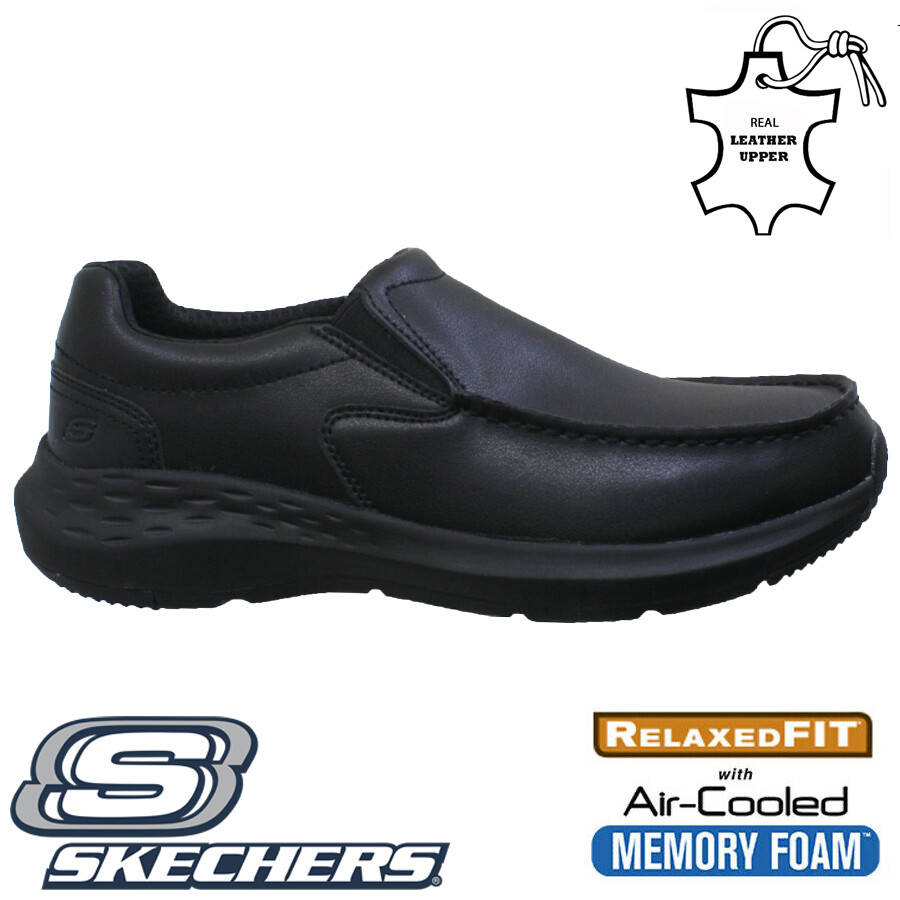 skechers relaxed fit mens trainers